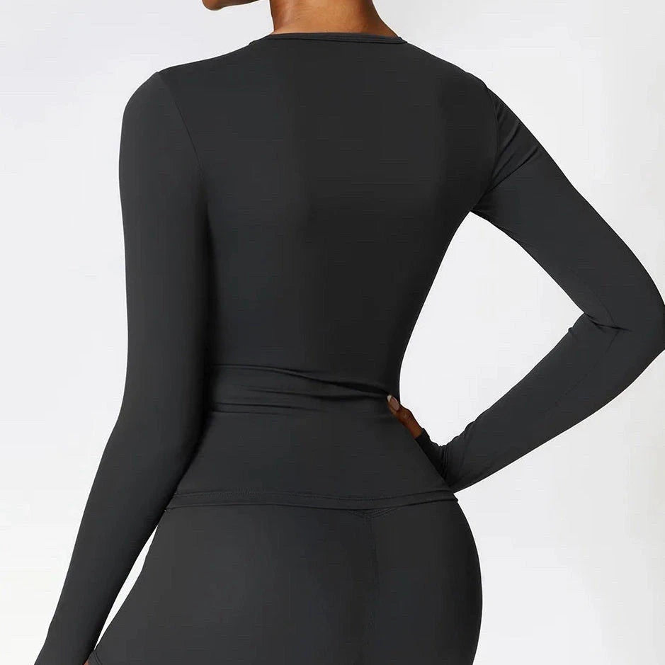 Long Sleeve Active Yoga Top
