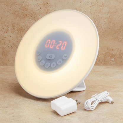 Sunrise Wake-Up Light Alarm Clock