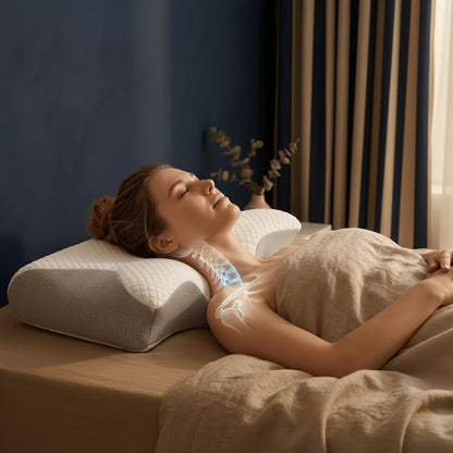 Ergonomic Memory Foam Pillow