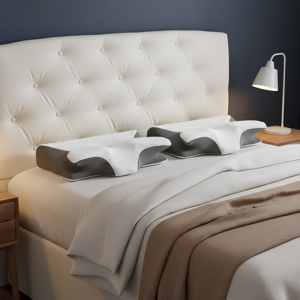 Ergonomic Memory Foam Pillow