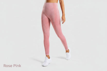 High-Waisted Ribbed Leggings