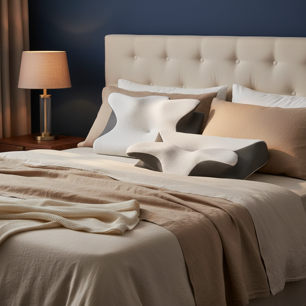 Ergonomic Memory Foam Pillow