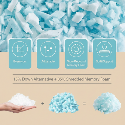 Cooling Broken Memory Foam Pillow