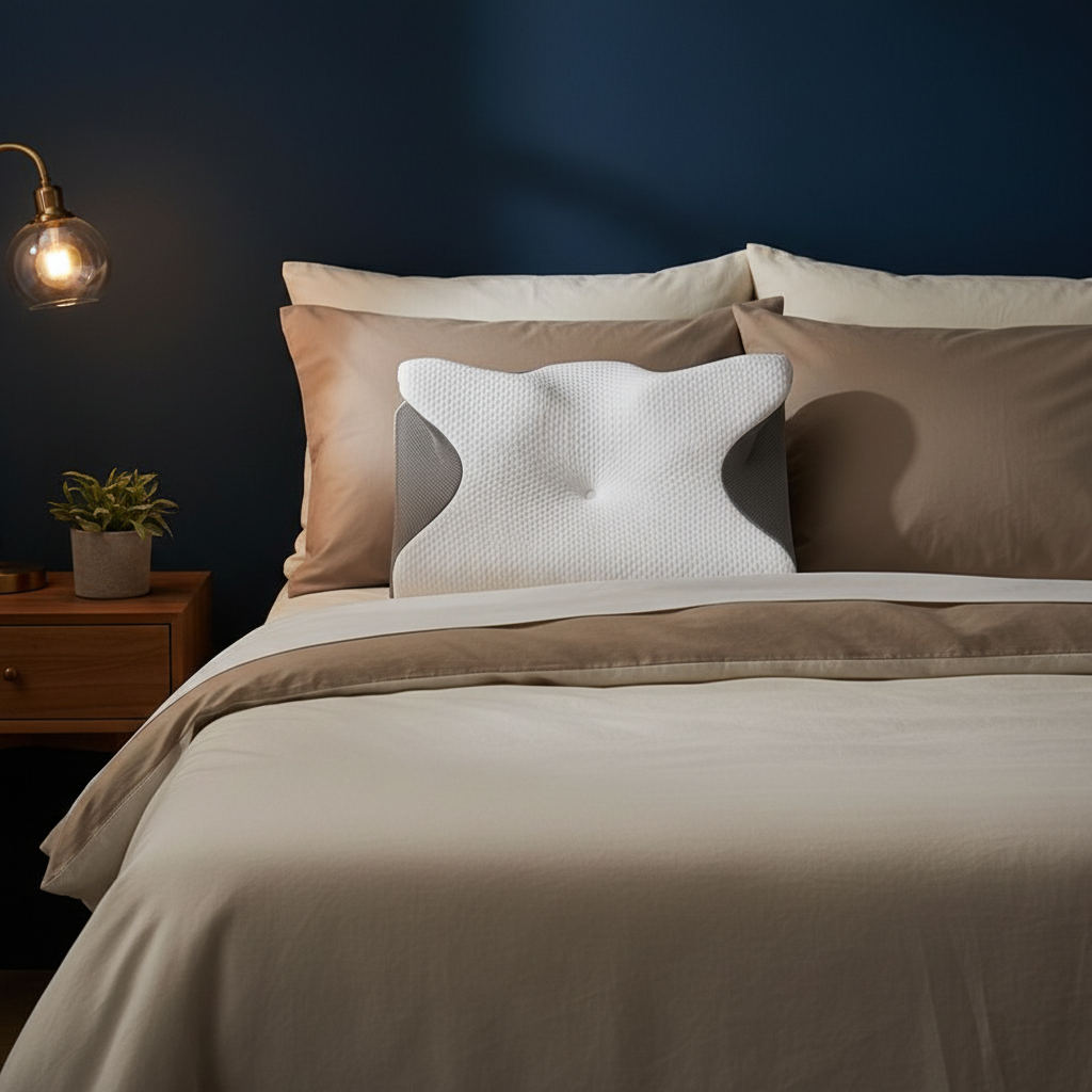 Ergonomic Memory Foam Pillow