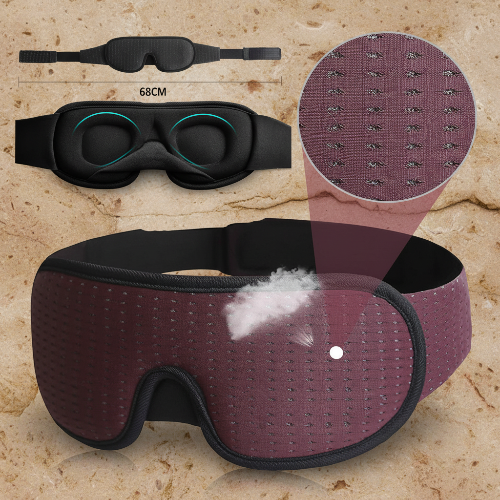 Contoured Sleep Eye Mask