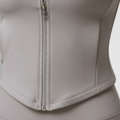 Fleece High-Waist Yoga Set