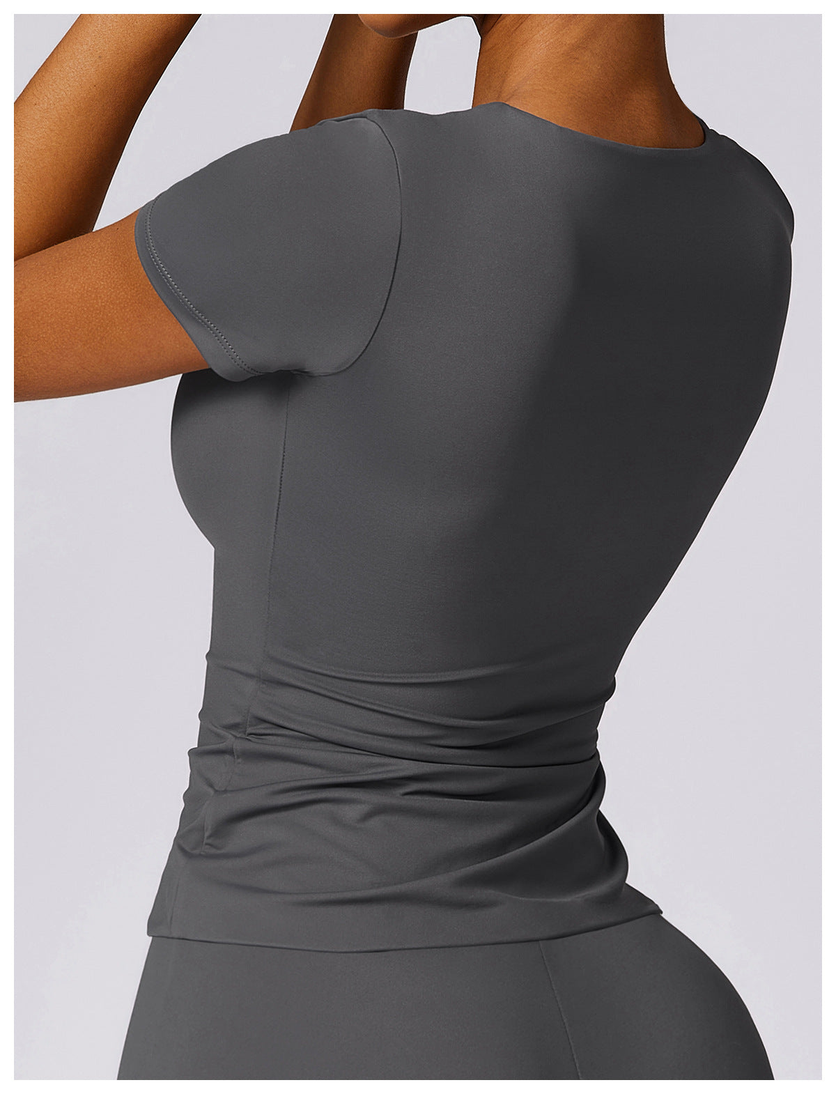 Brushed Short Sleeve Top