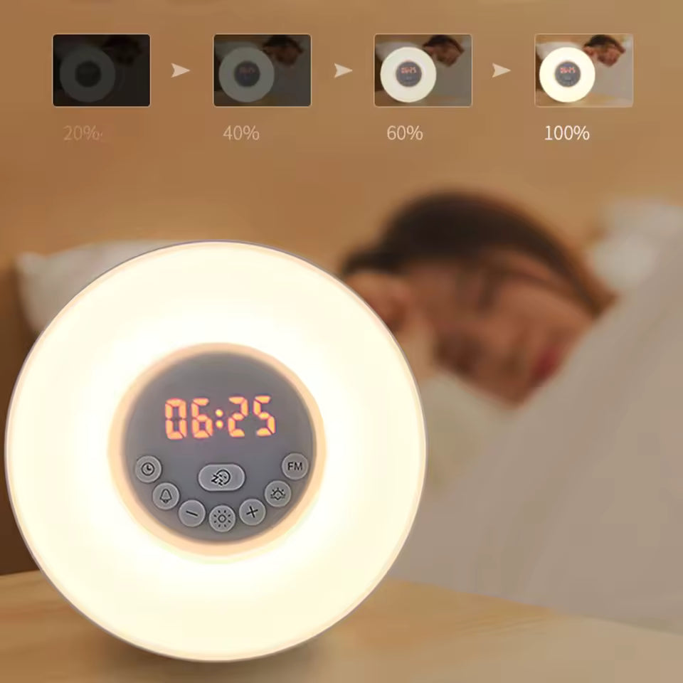 Sunrise Wake-Up Light Alarm Clock