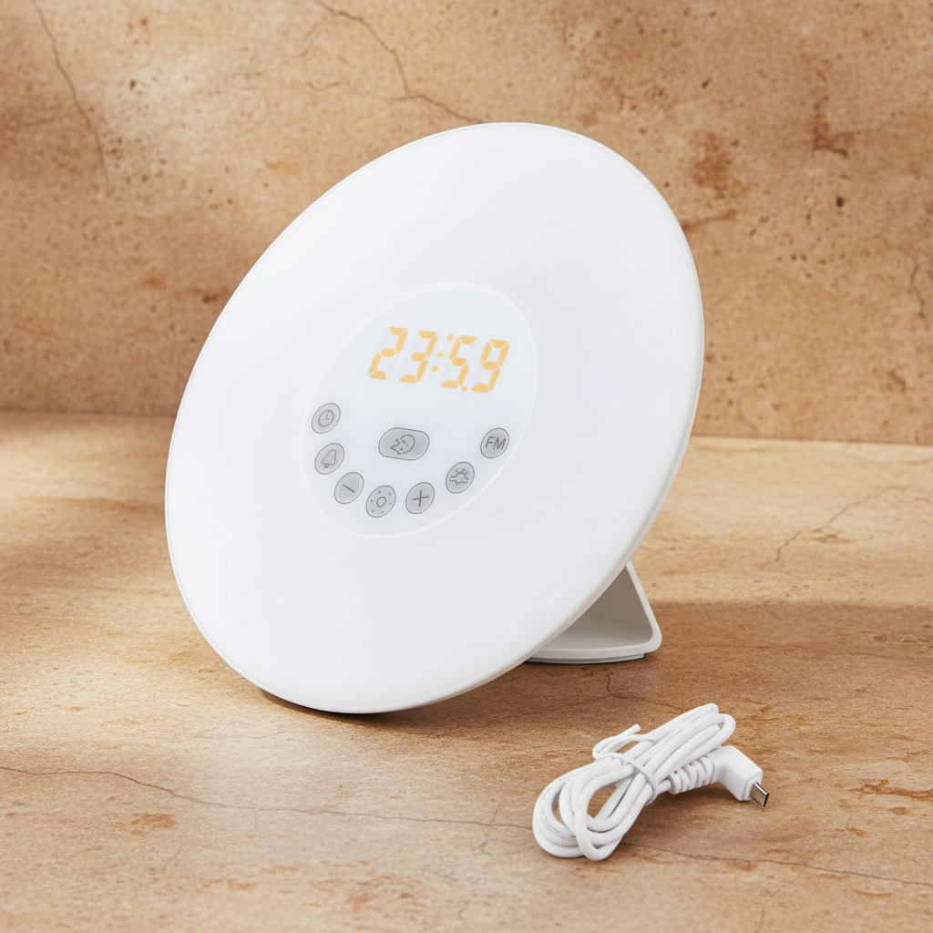 Sunrise Wake-Up Light Alarm Clock