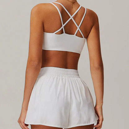 Pilates Activewear Shorts Set