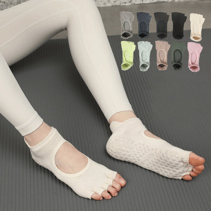 Pilates Grip Toe Socks