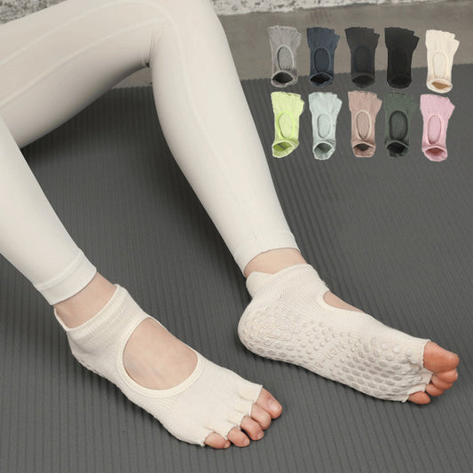 Pilates Grip Toe Socks