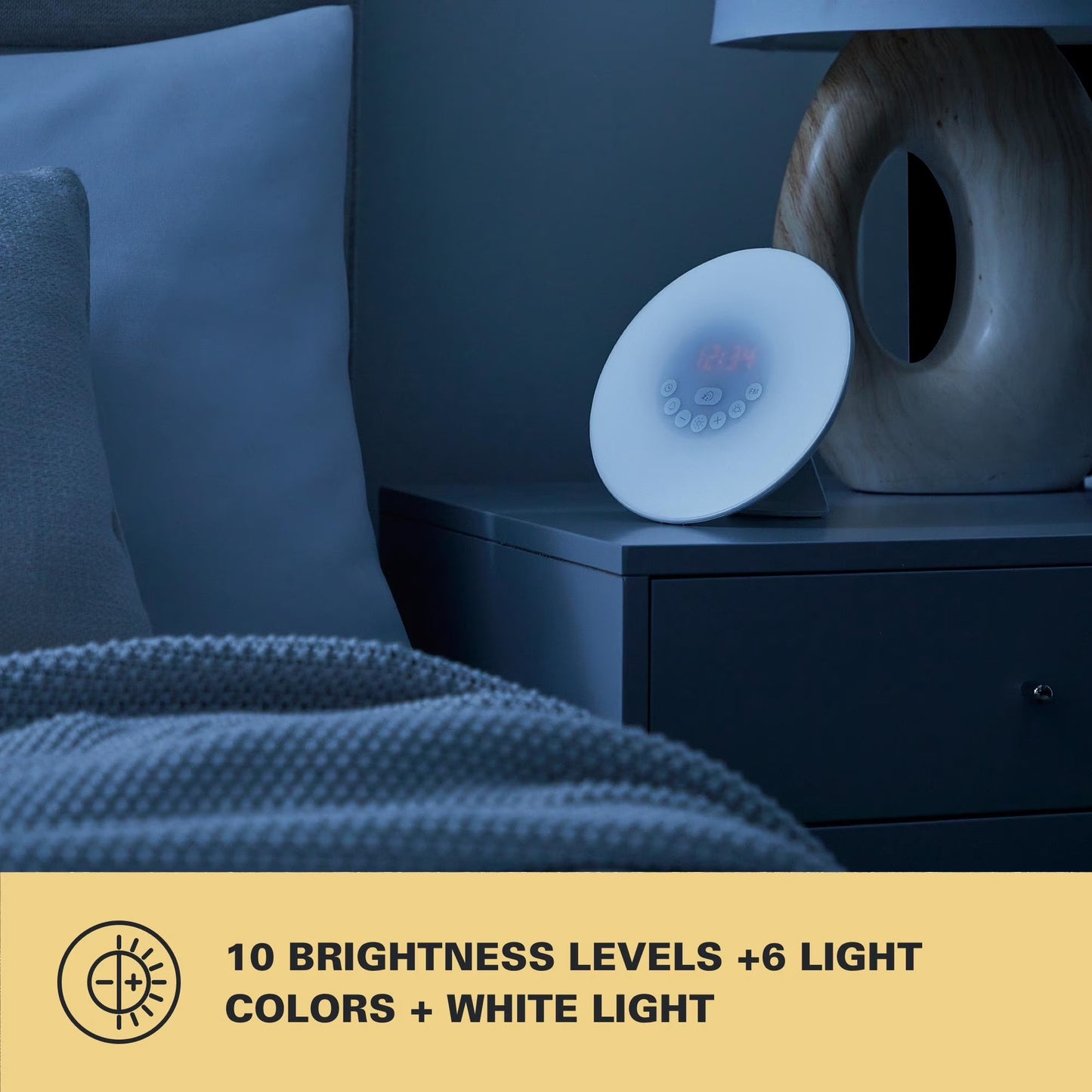 Sunrise Wake-Up Light Alarm Clock