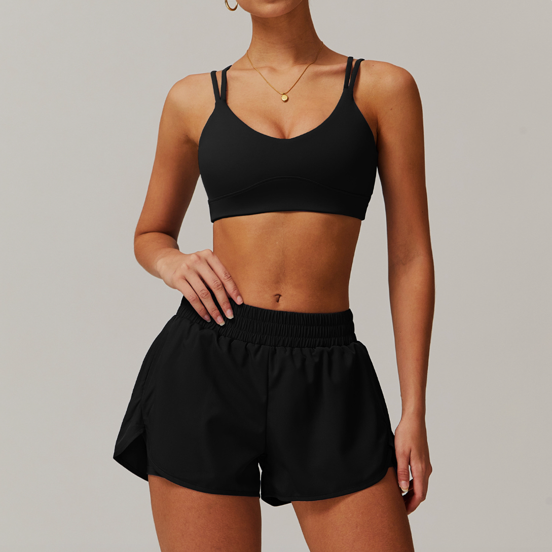 Pilates Activewear Shorts Set