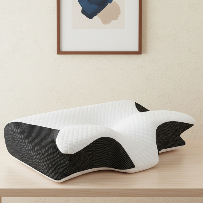 Ergonomic Memory Foam Pillow