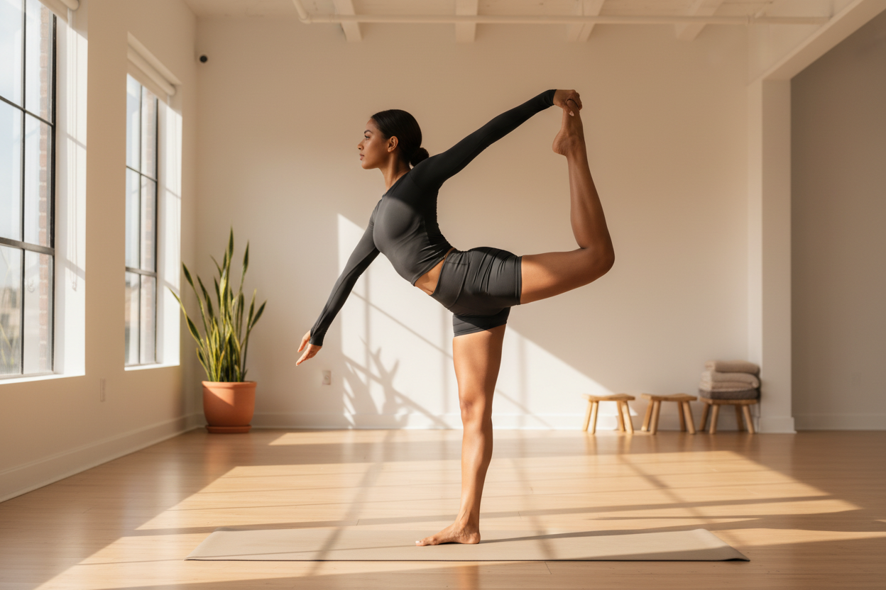 Long Sleeve Active Yoga Top