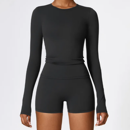 Long Sleeve Active Yoga Top