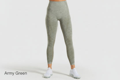 High-Waisted Ribbed Leggings