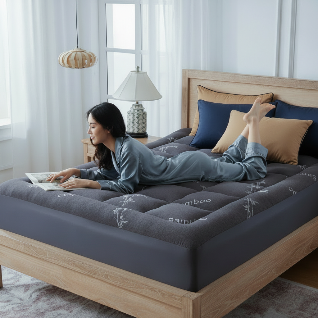 Enhanced Mattress Topper Lifestyle Photo