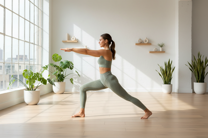 High-Waisted Ribbed Leggings