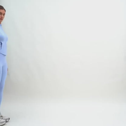 Fleece High-Waist Yoga Set