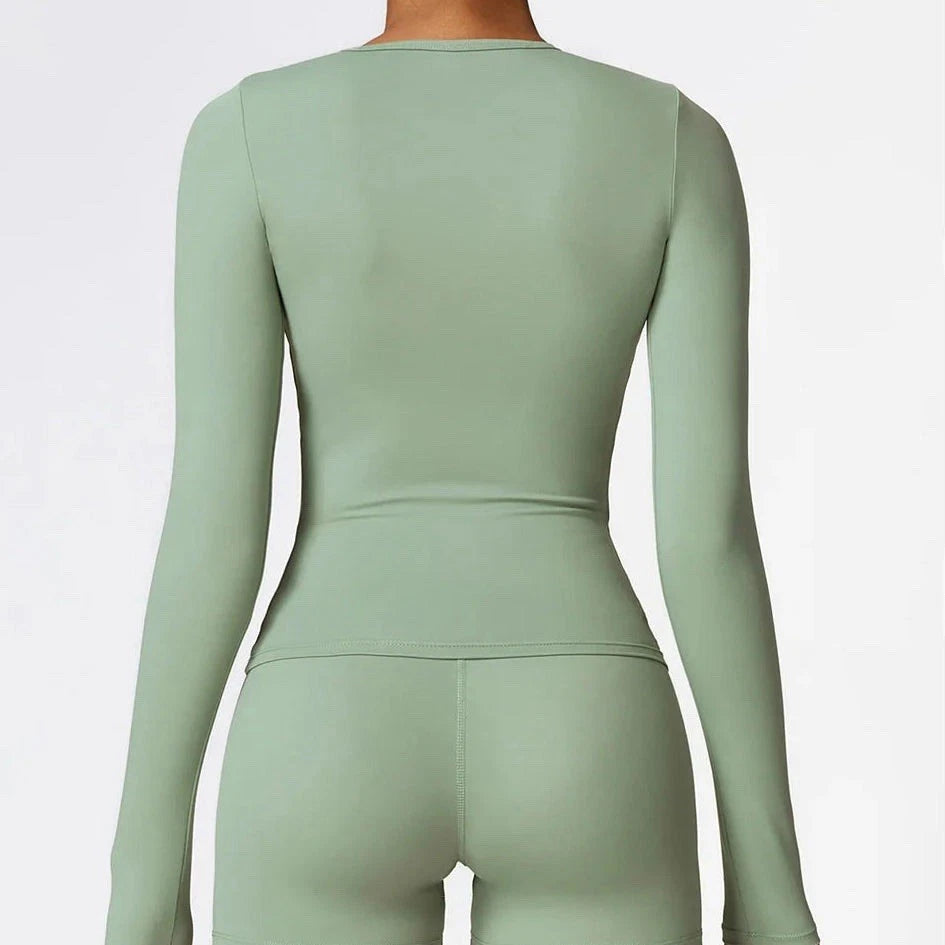Long Sleeve Active Yoga Top